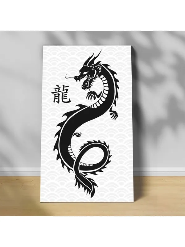 Tablou canvas Dragonul imperial – simbol feng shui