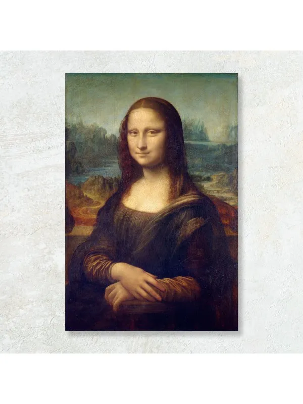 Tablou canvas Mona Lisa (Gioconda), Leonardo da Vinci – reproducere