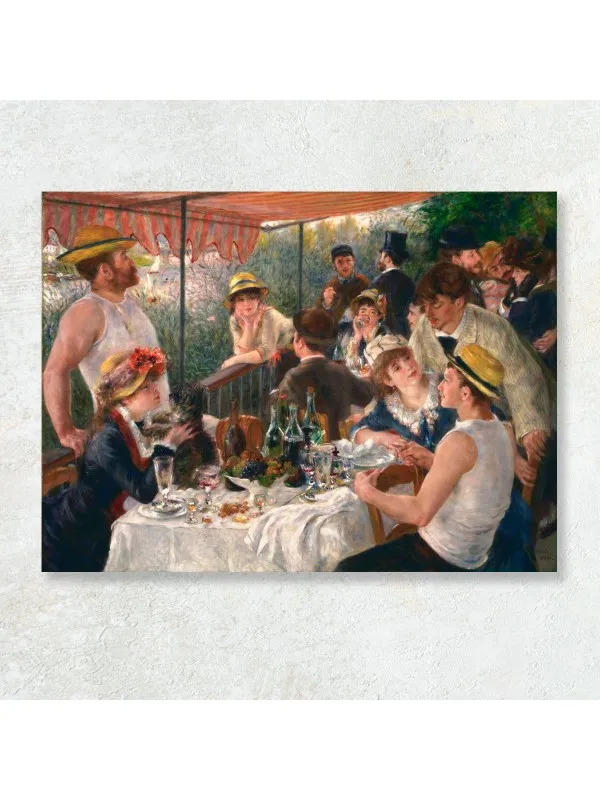 Tablou canvas Dejunul canotierilor, Pierre-Auguste Renoir – reproducere