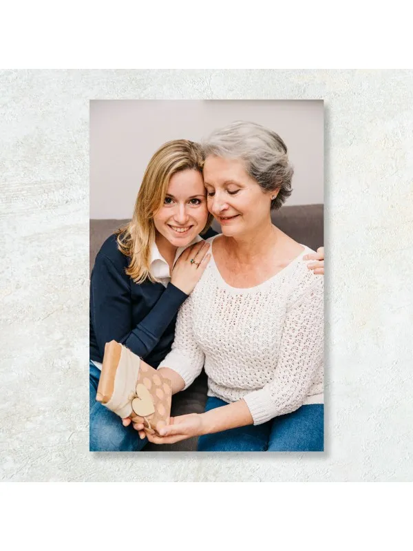 Tablou canvas personalizat pentru mama – format vertical