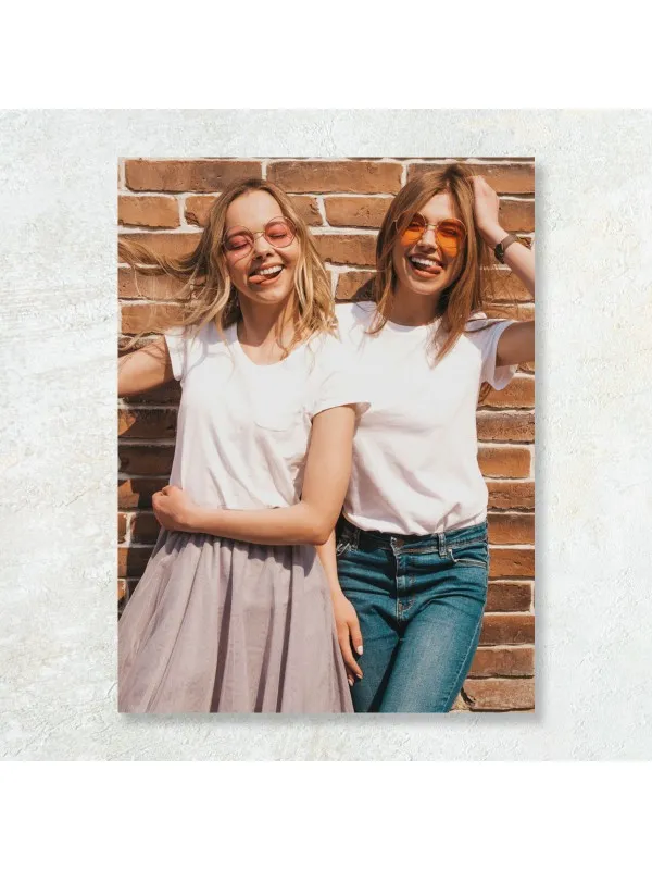 Tablou canvas personalizat pentru prietenă sau soră – format vertical