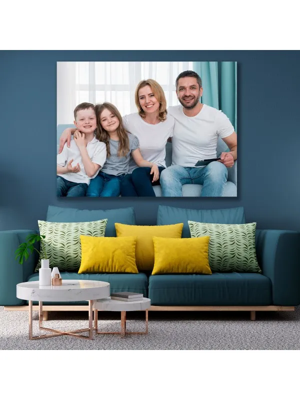 Tablou canvas personalizat cu poza ta – 140x90 cm (orizontal)