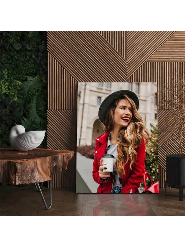 Tablou canvas personalizat cu un portret drag – 50x70 cm (vertical)