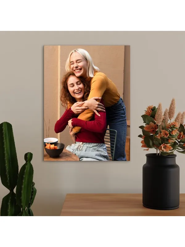 Tablou canvas personalizat pentru prietena ta – 30x40 cm (vertical)