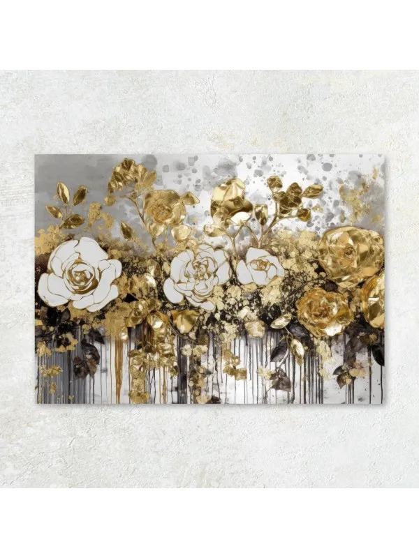 Tablou canvas Ritmuri florale – decor de impact pentru perete