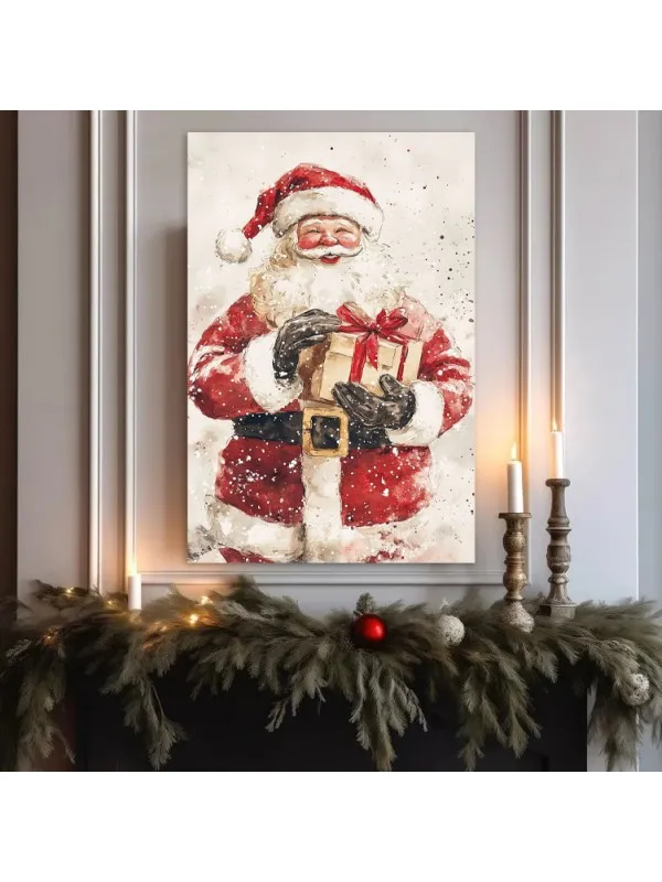 Tablou canvas În lumea lui Moș Crăciun – decor pentru copii