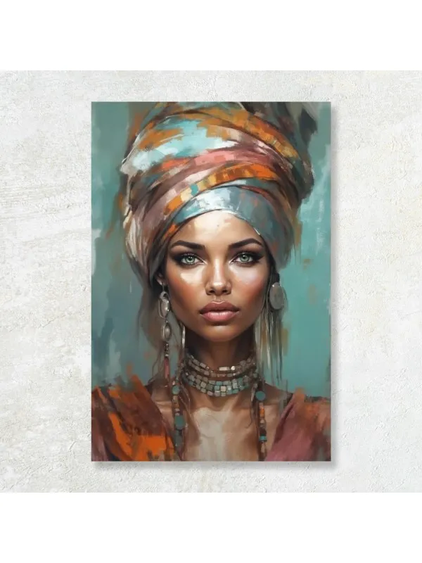 Tablou canvas Frumusețea pământului – portret feminin