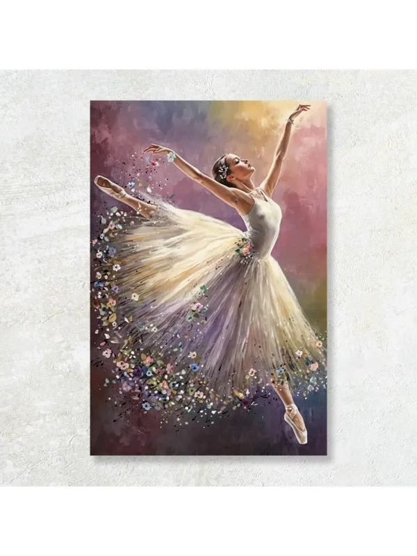 Tablou canvas Grațioasa balerină – portret artistic