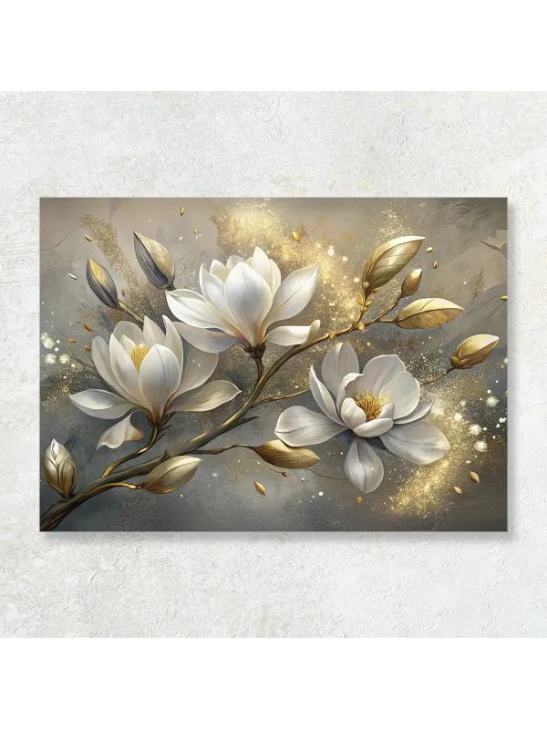 Tablou canvas Suspin de magnolie – decor floral