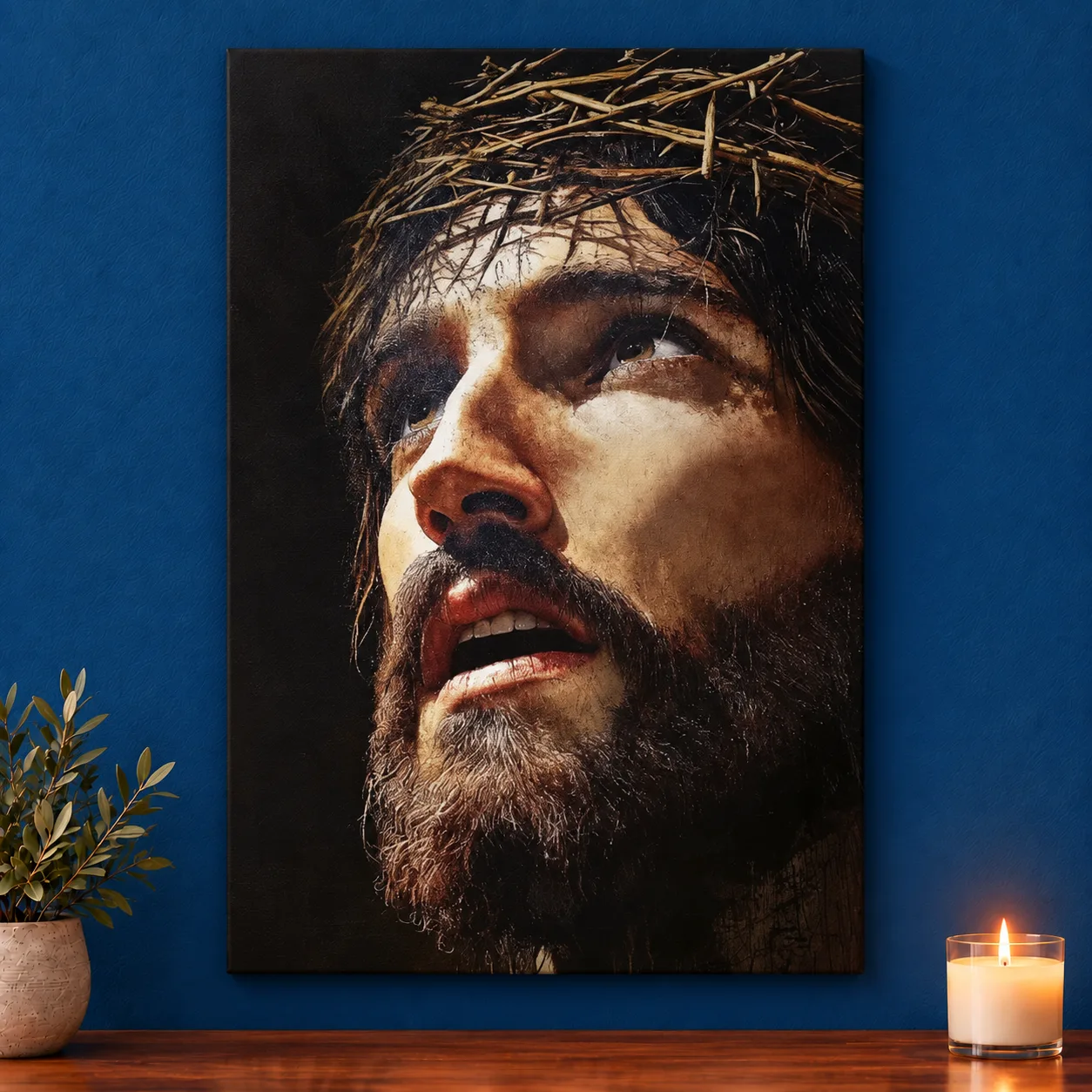 Tablou canvas Coroana suferinței – Iisus Hristos