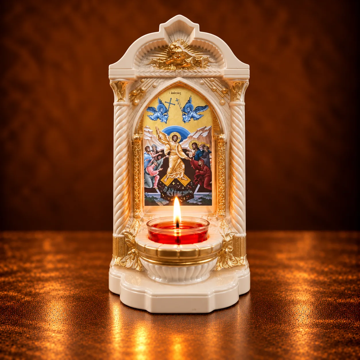 Candelă cu icoana Învierii — imaginea 2
